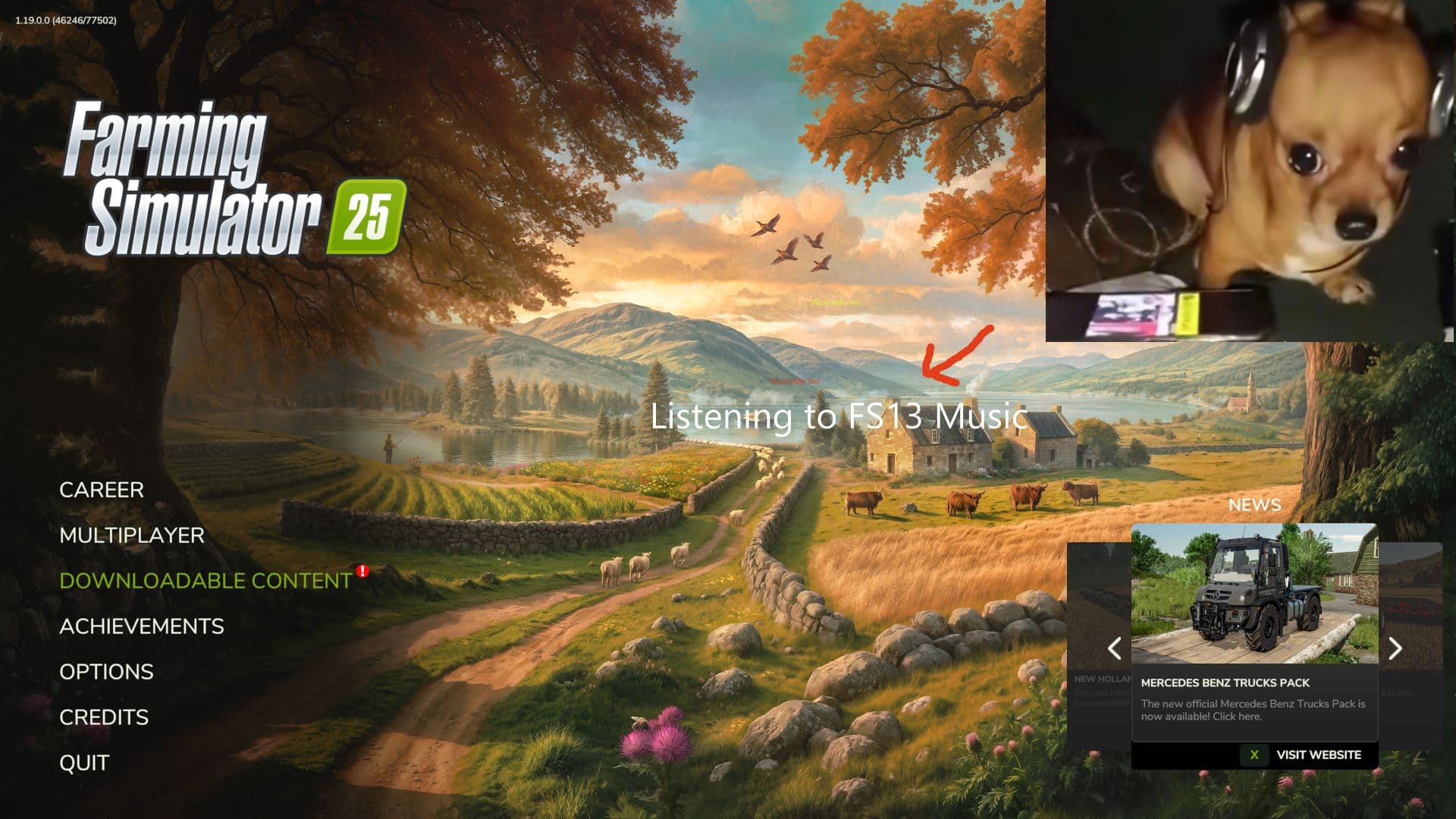 Old Farming Simulator Menu Music