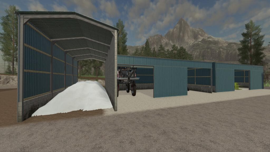 PACK BUNKER SILO COVERED