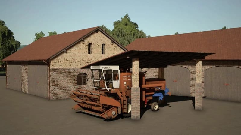 PACK OF BRICK BUILDINGS