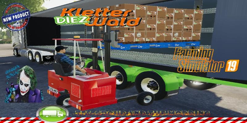 PALETTE DE MARCHANDISES KLETTER WALD