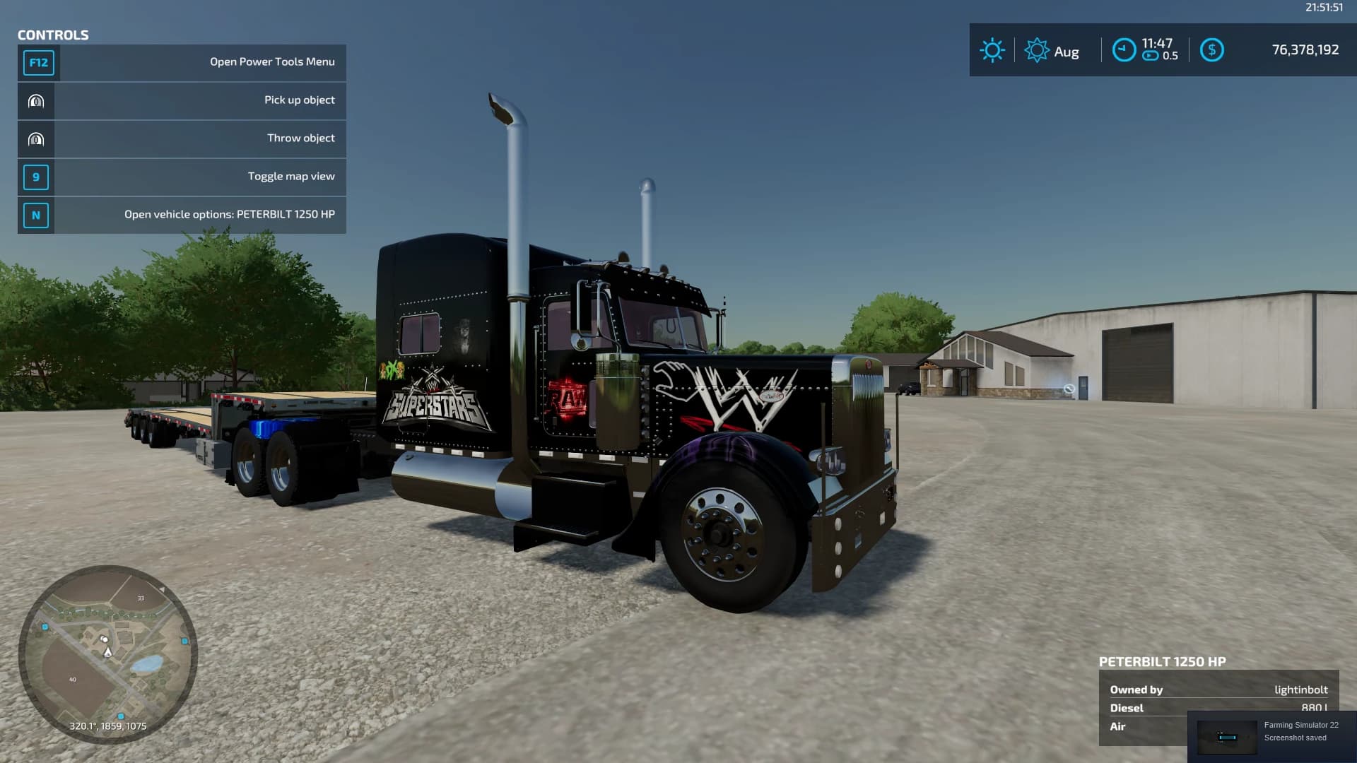 PETERBILT 379 WWE CONVERTED