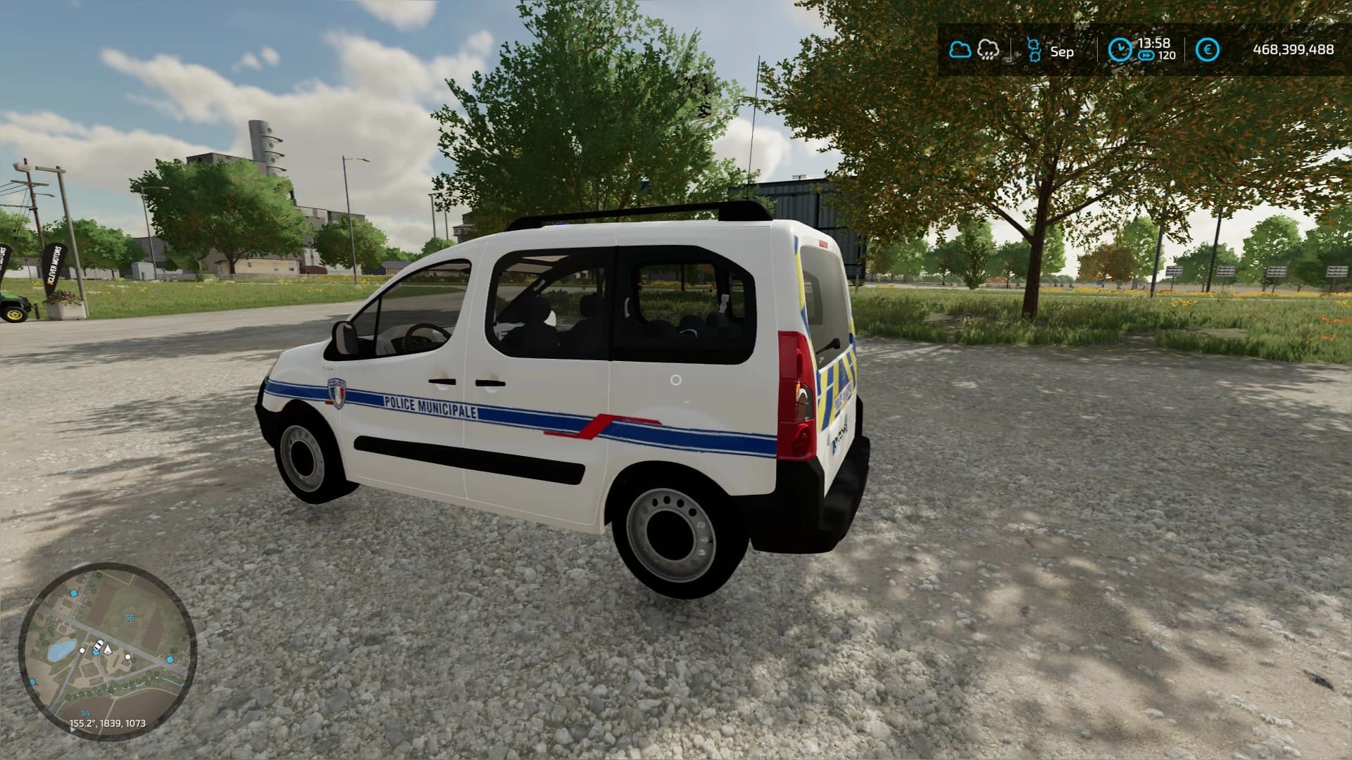 PEUGEOT PARTNER POLICE MUNICIPALE
