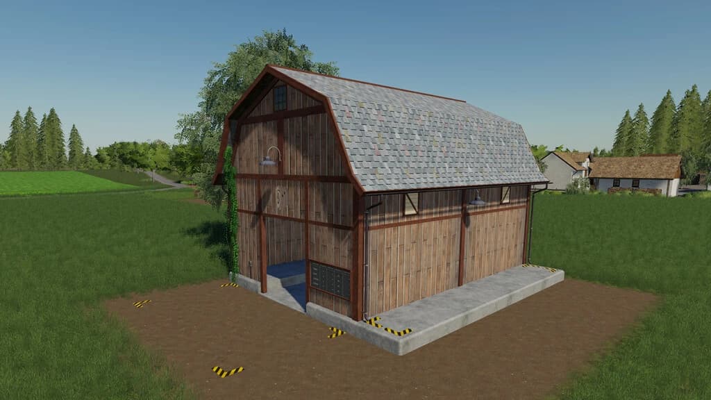 PLACEABLE BALE BARNS