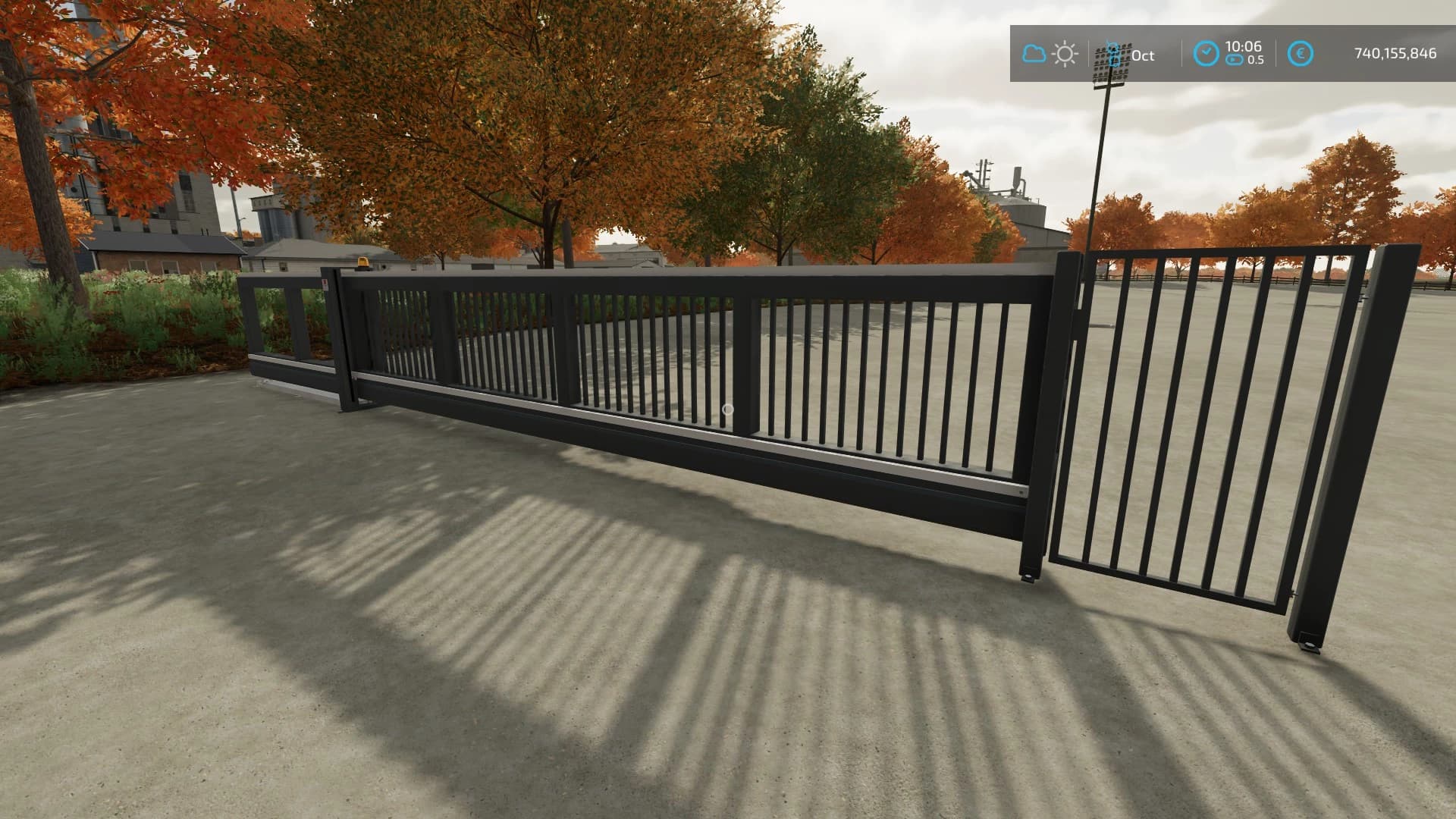 PLACEABLE ELECTRIC SLIDING GATE