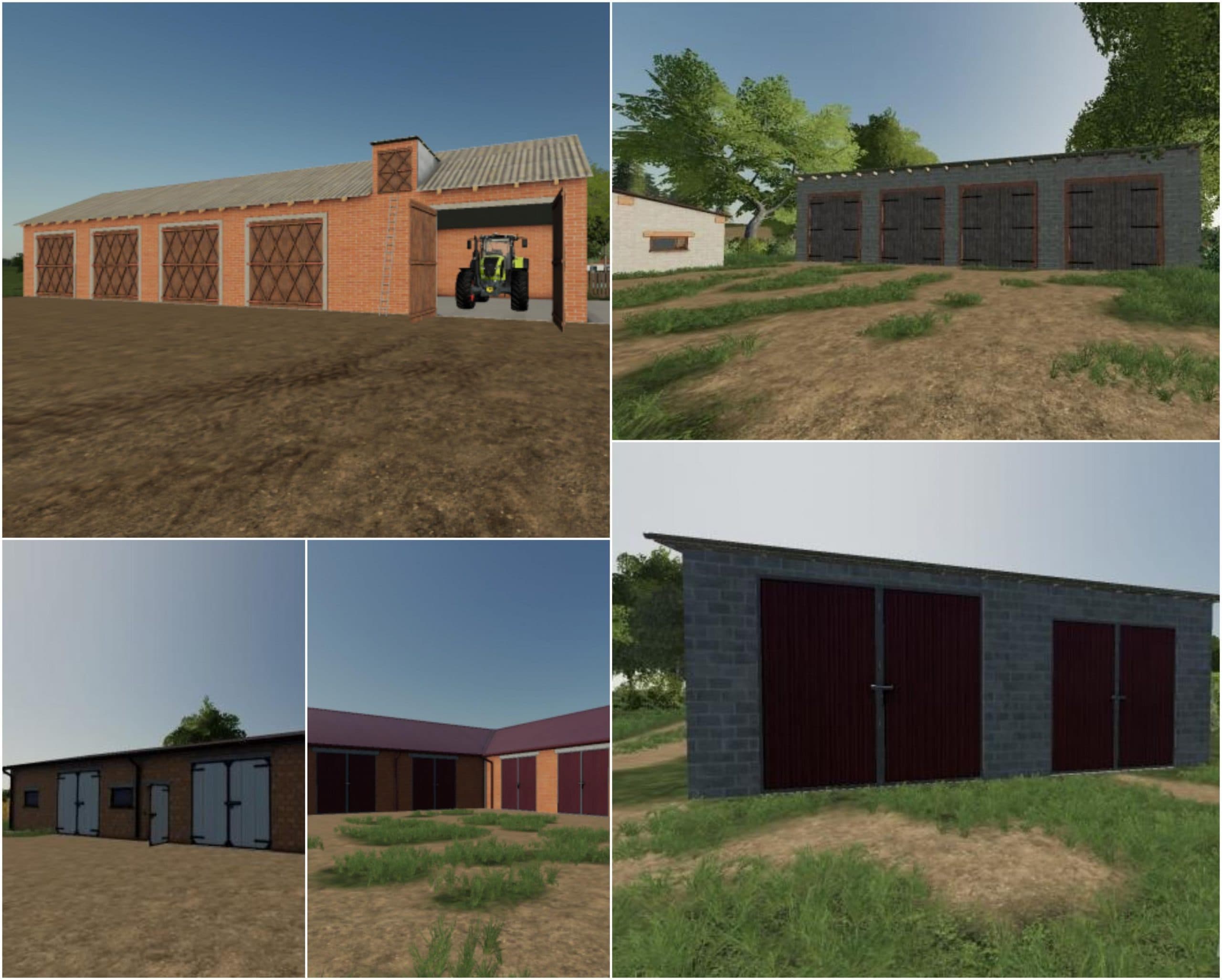 PLACEABLE GARAGE PACK