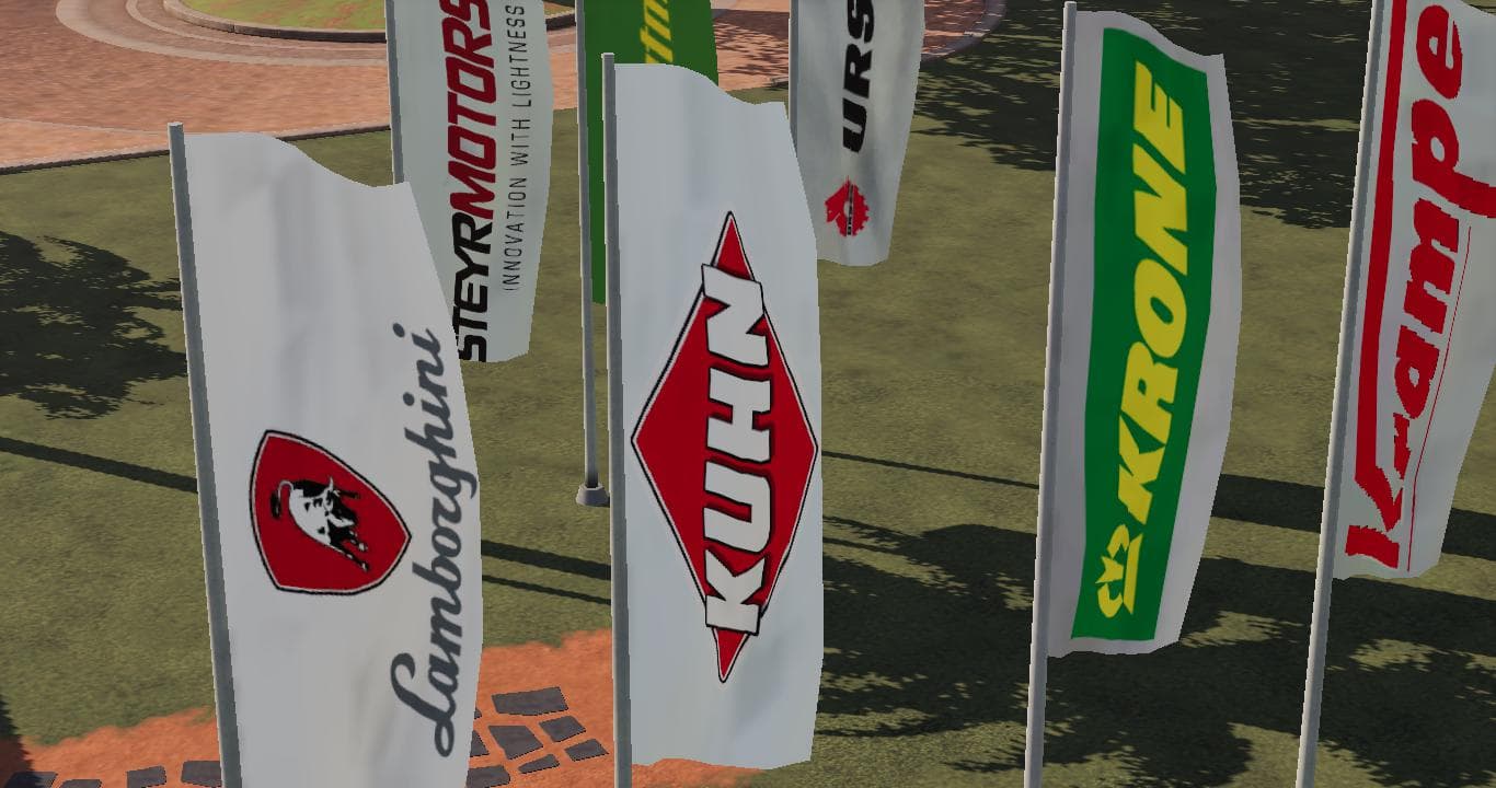 PLACEABLE MULTI BRAND FLAGS