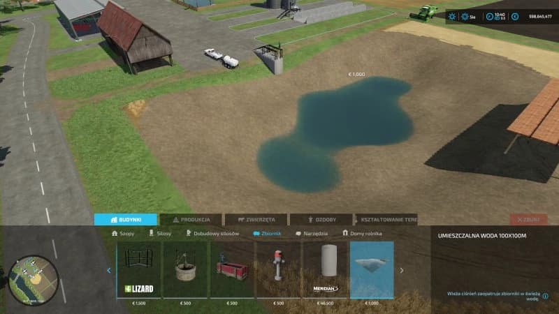 PLACEABLE WATER 100X100M WITH FREE WATERTRIGGER