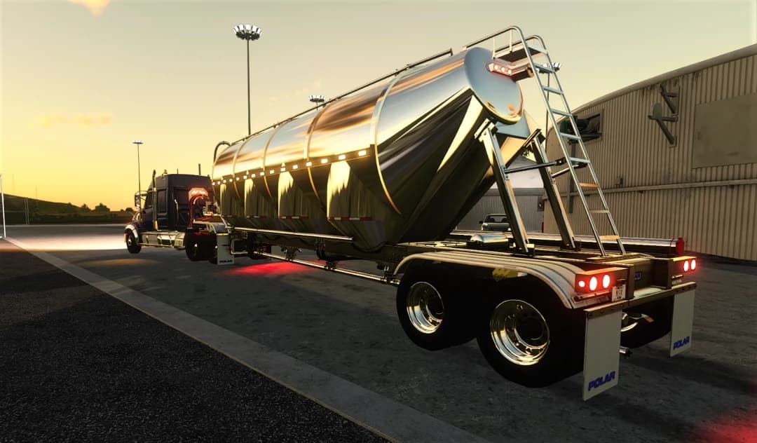 POLAR PNEUMATIC BULK TANK TRAILER