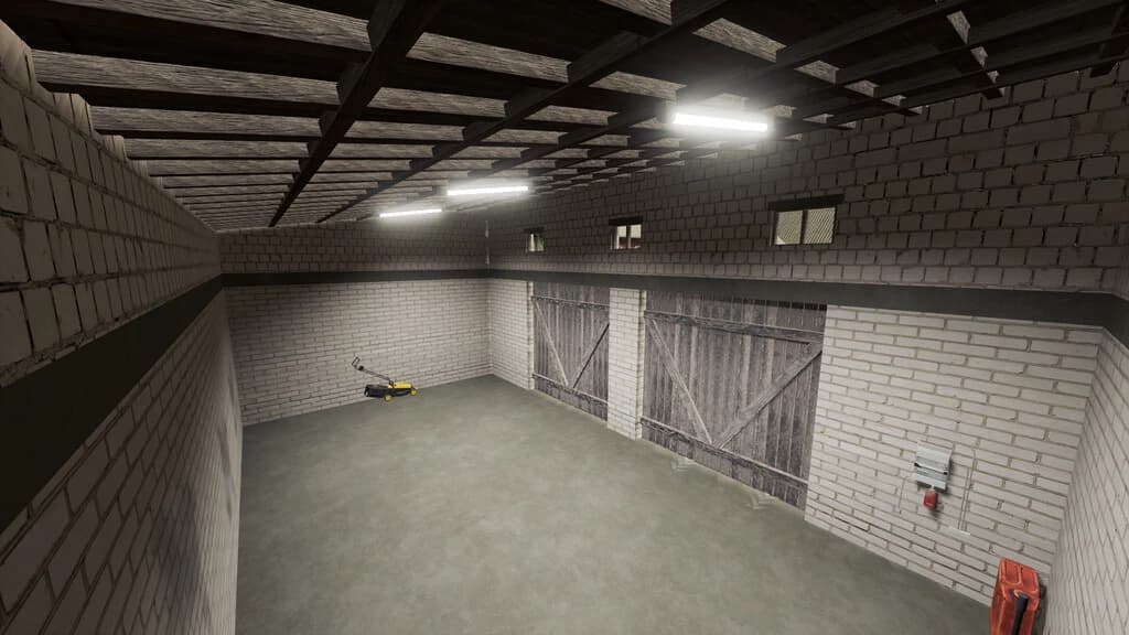 POLISH BRICK GARAGE