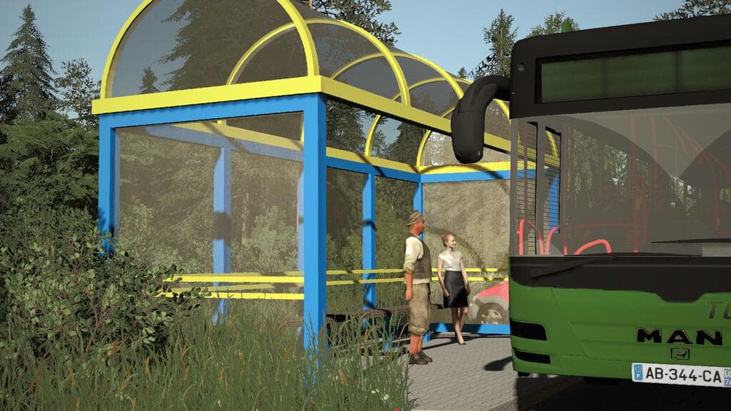 POLISH BUS STOP (PREFAB)
