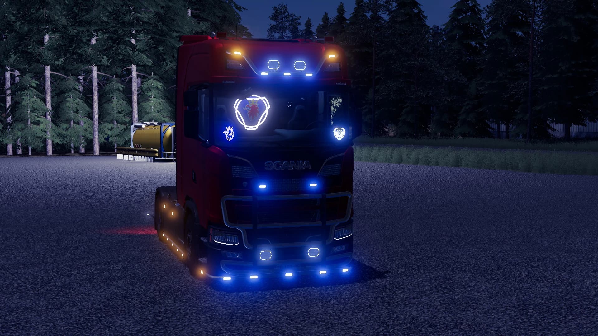 PREFAB SCANIA ILLUMINATED DECO
