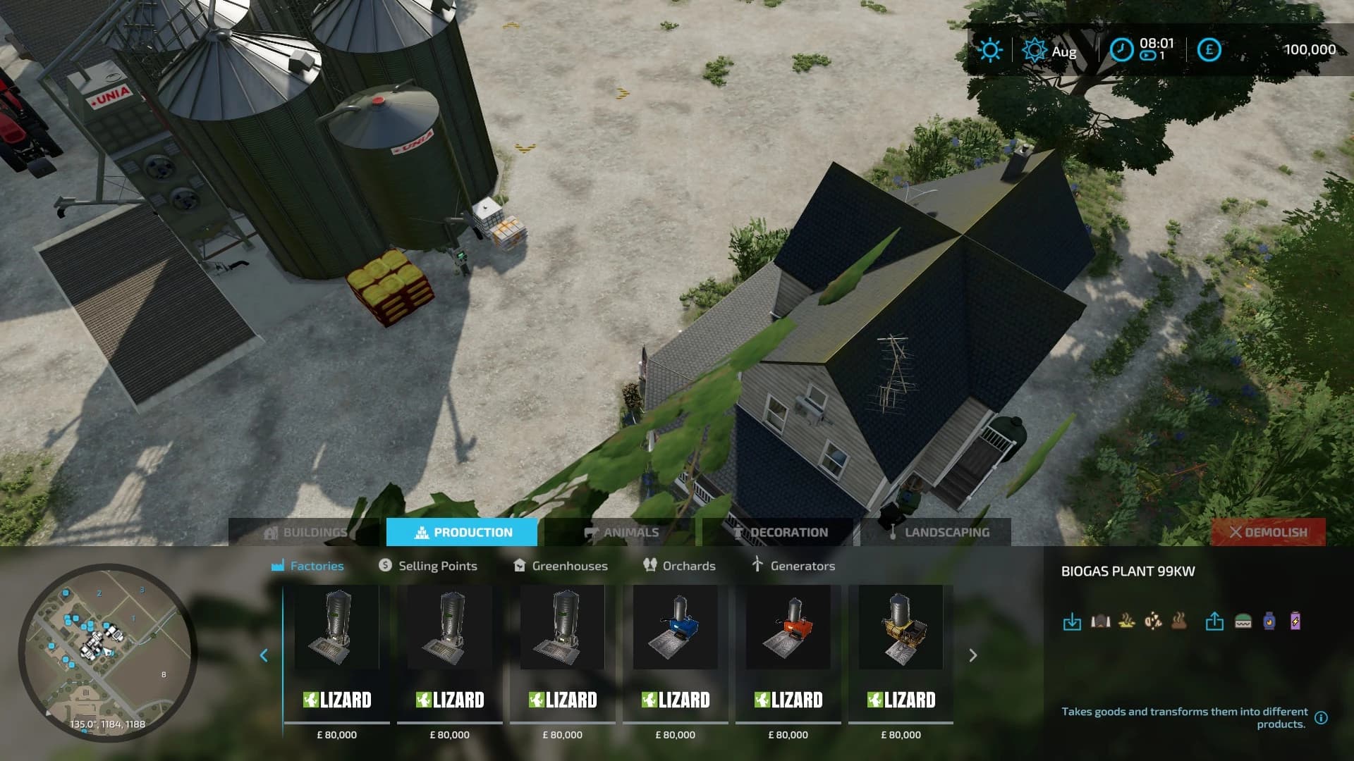 PRODUCTION PACK
