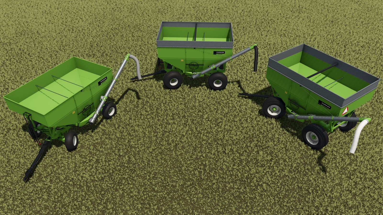Parker 1400 Auger System With 2500 Gravity Wagon