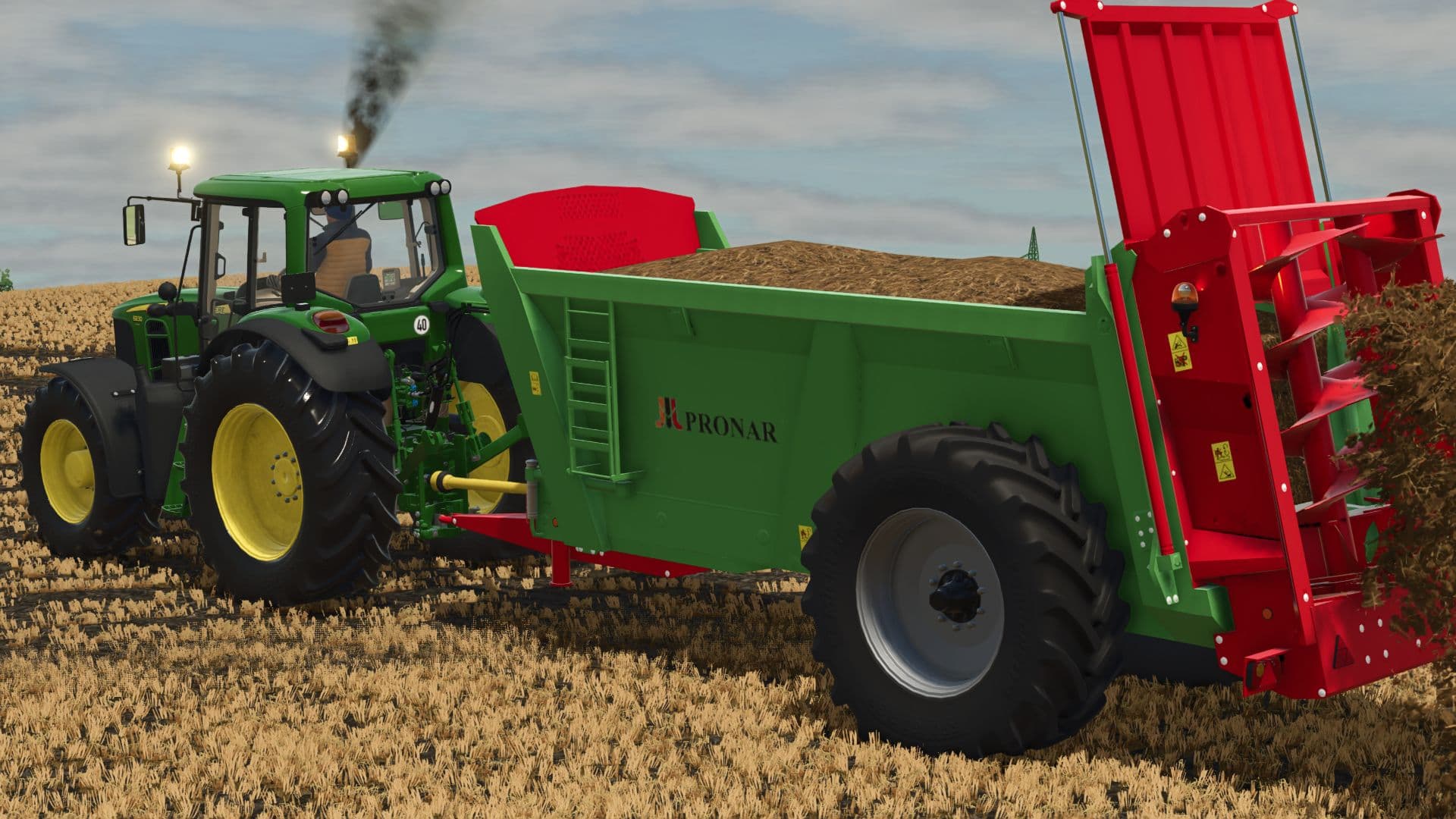 Pronar manure spreader