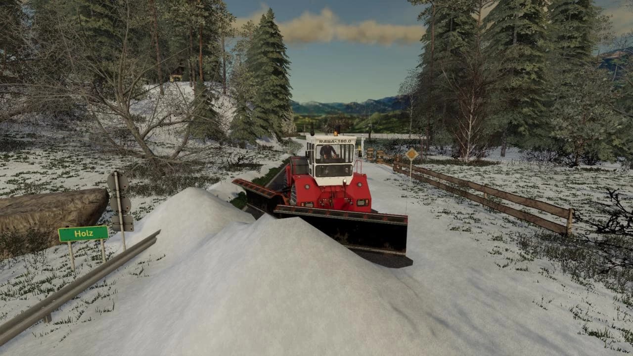 RABA 180 SNOW PLOW