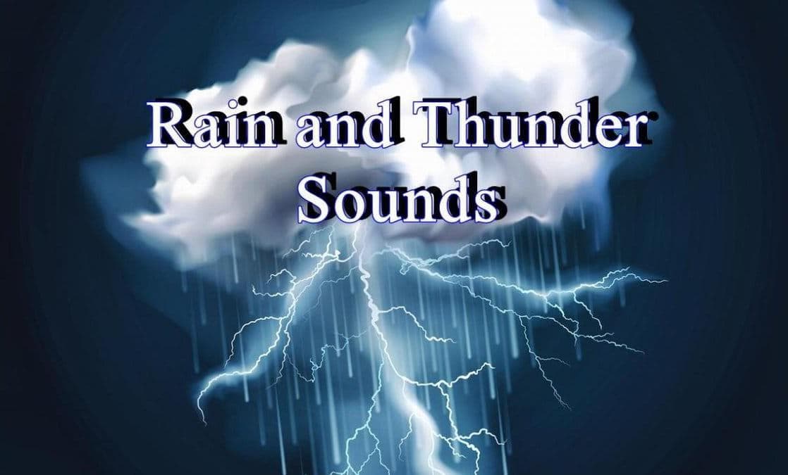 REALISTIC HEAVY RAIN AND THUNDER SOUNDS
