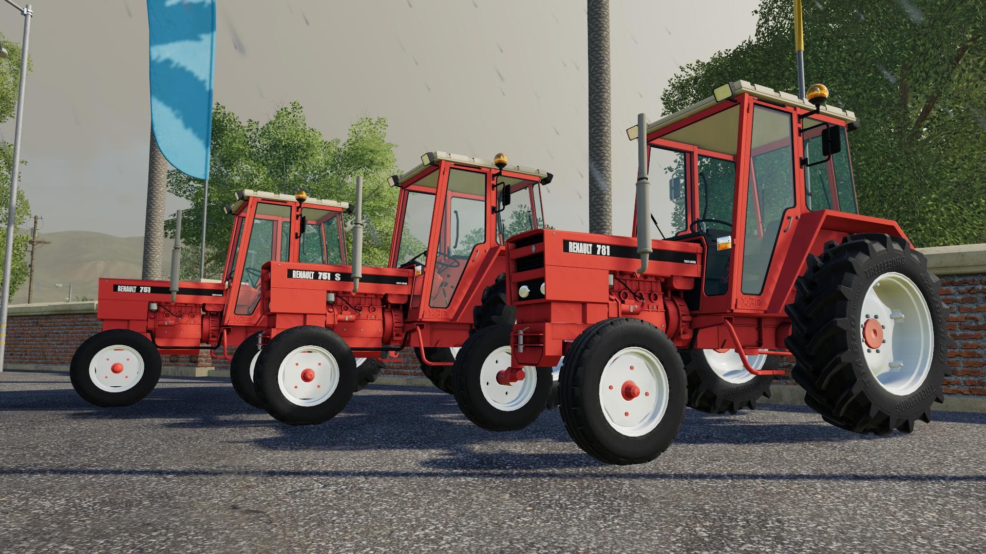RENAULT 751 751S 781 RED