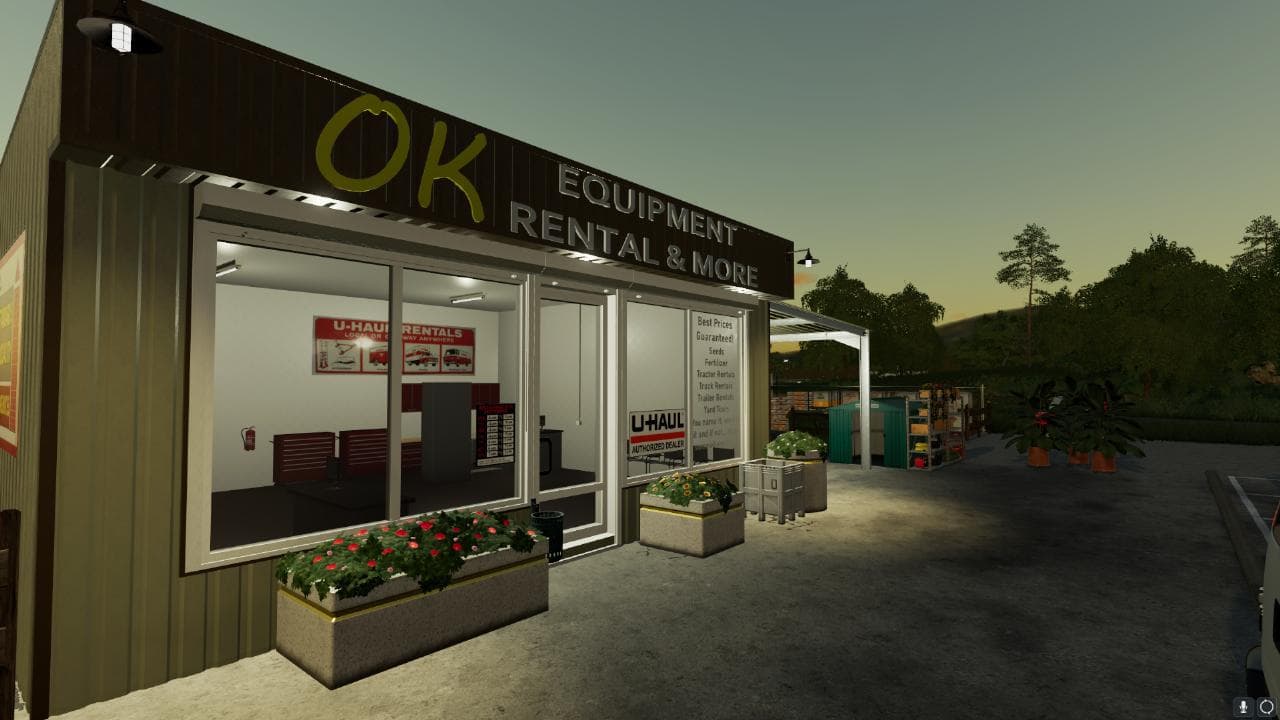 RENTAL YARD AND U-HAUL- FARM SHOP