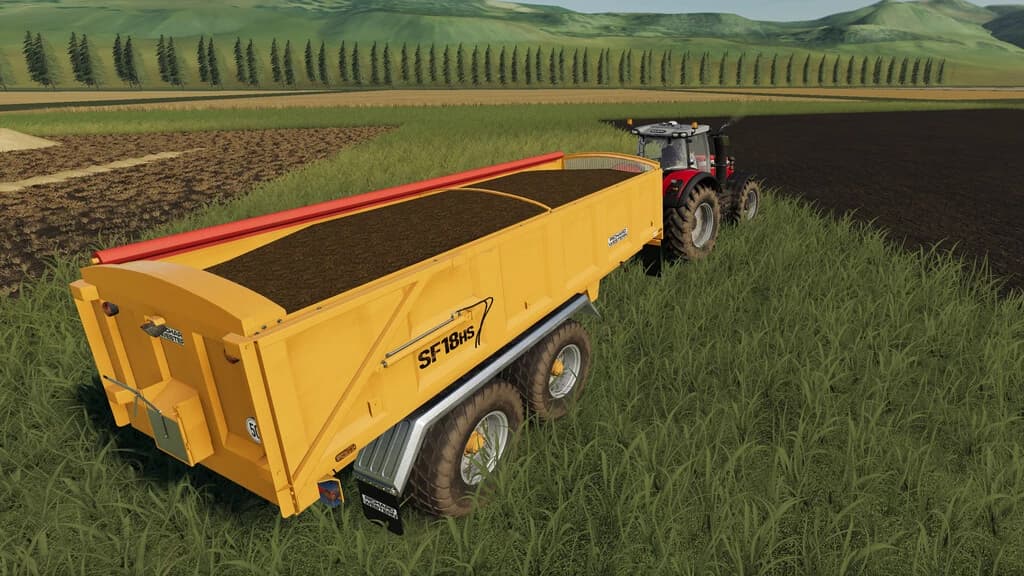 RICHARD WESTERN SUFFOLK 18T TRAILER