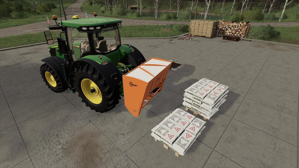 ROAD SALT PALLET