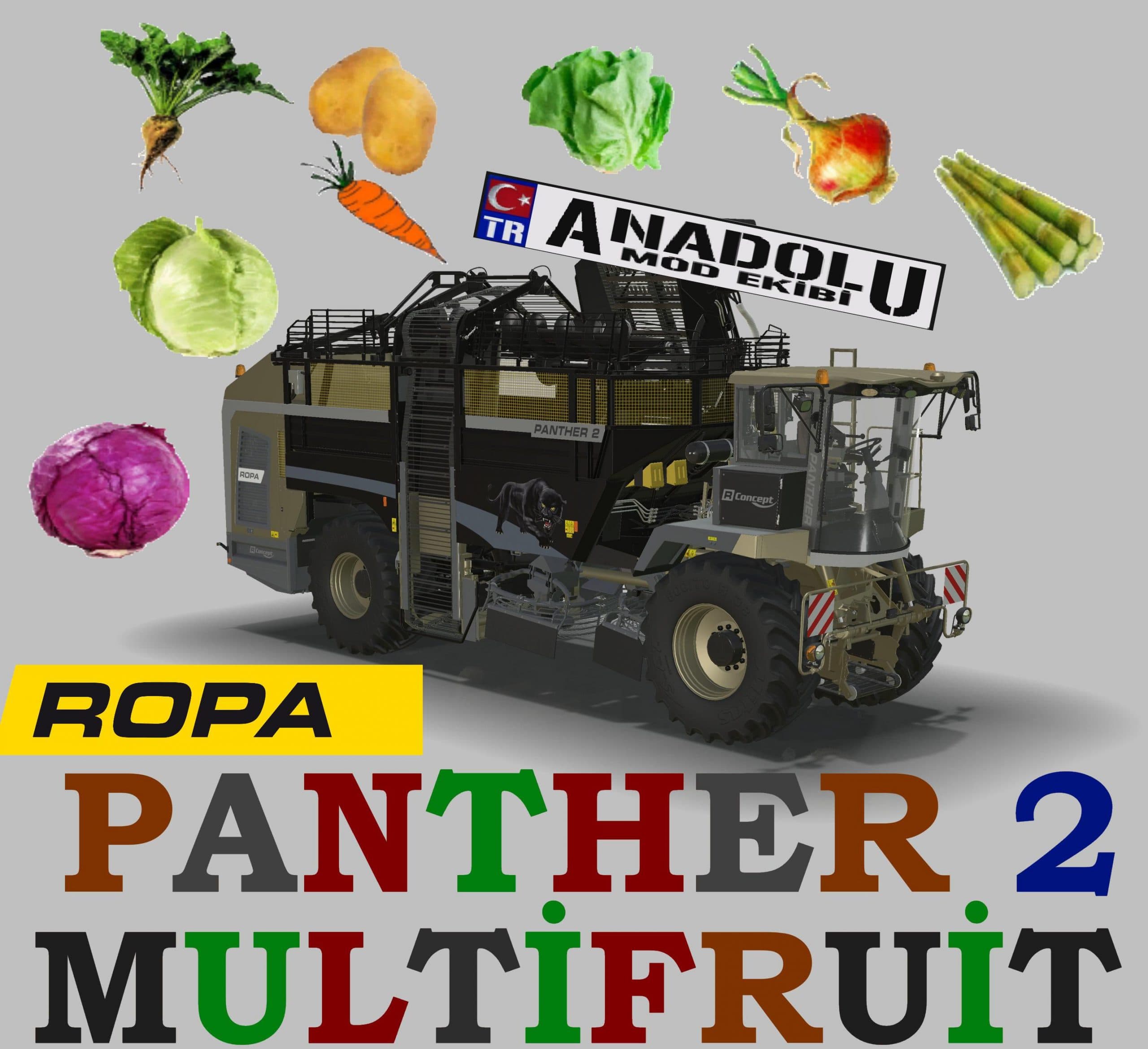ROPA PANTHER 2 MULTIFRUIT