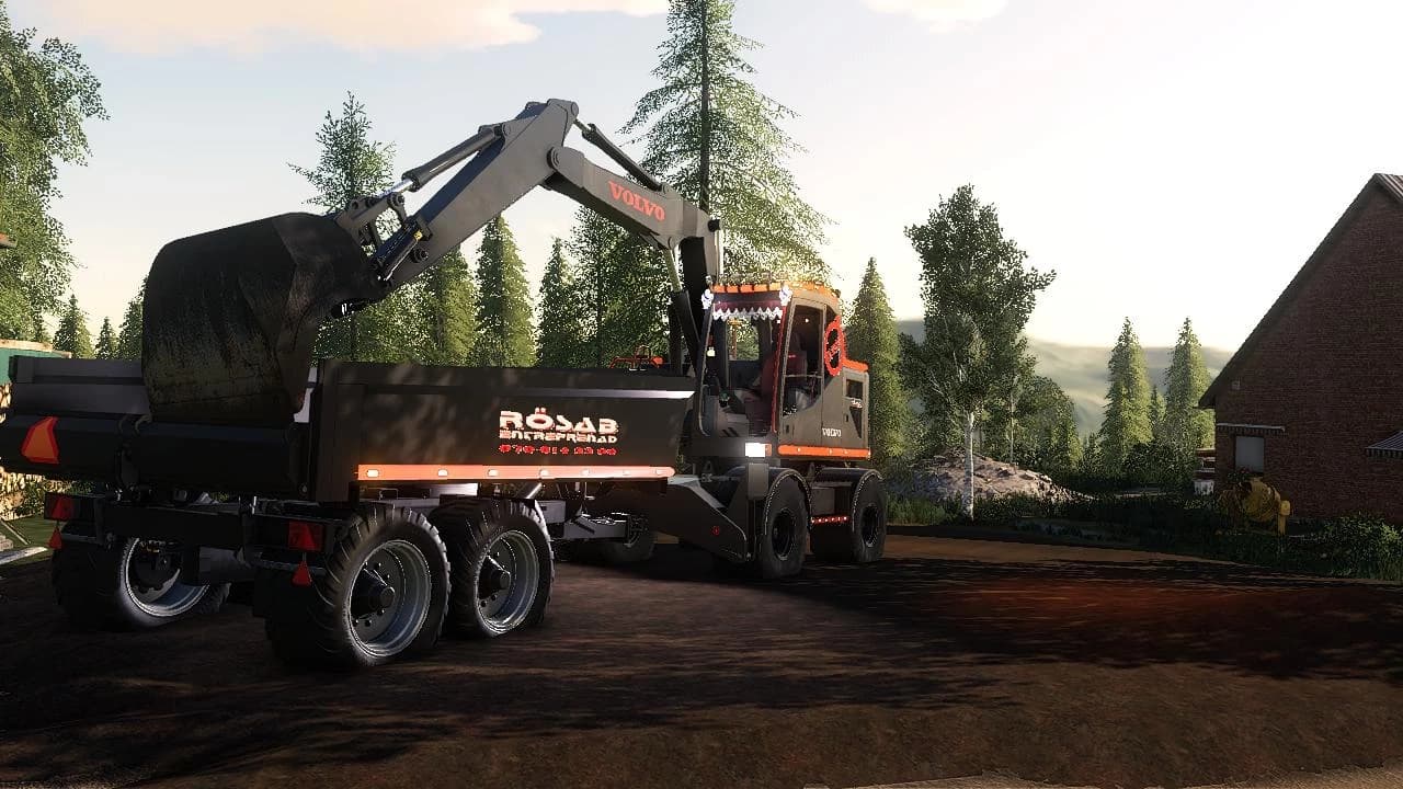 RÖSAB VOLVO EW160 EXCAVATOR