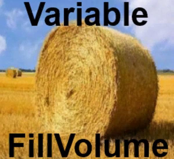 ROUNDBALE FILL VOLUME