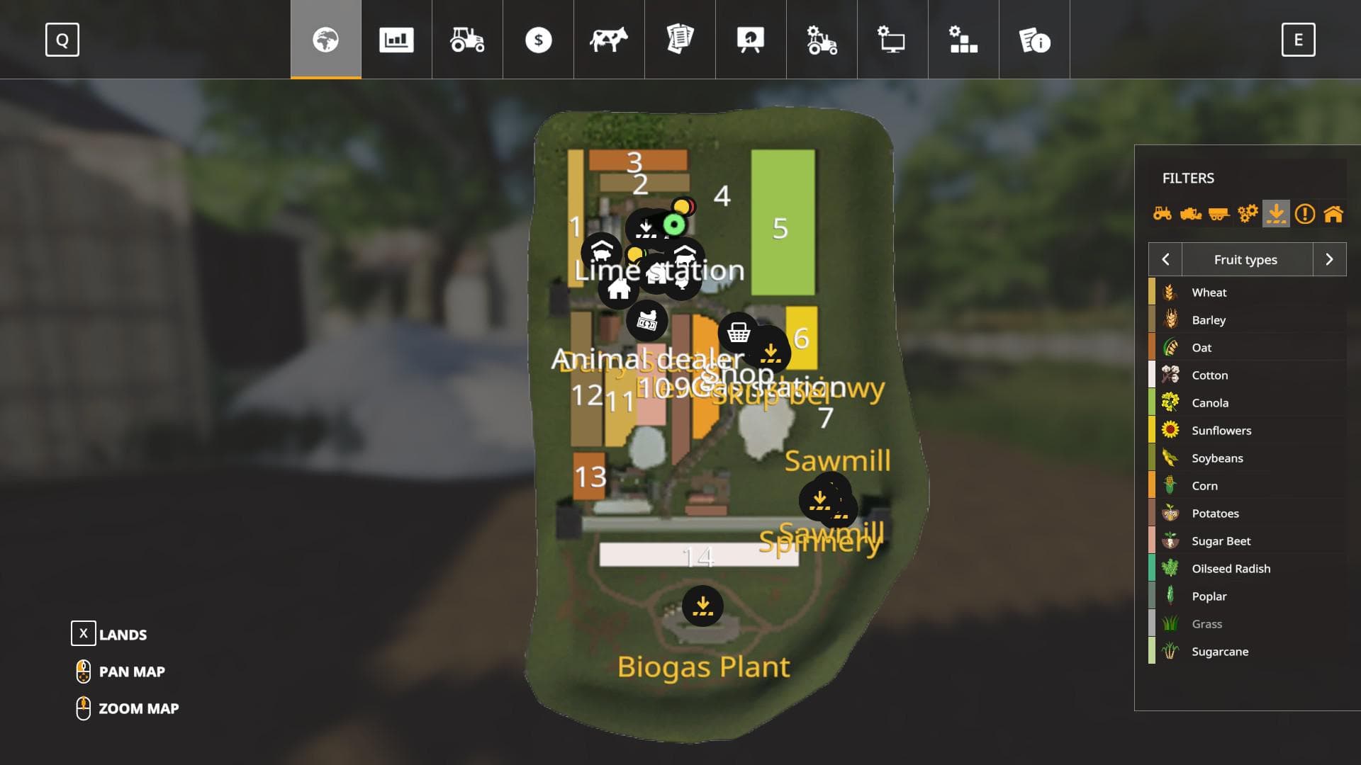 ROZA MAP
