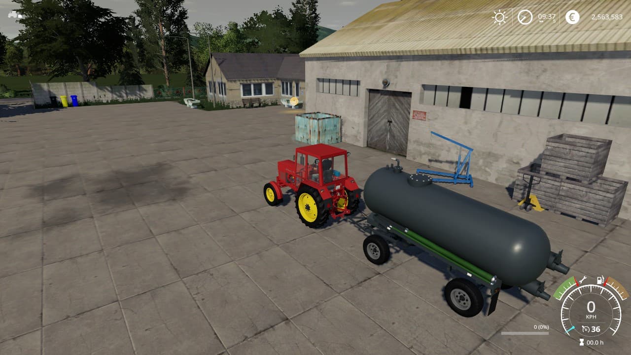 RSD spartak water trailer