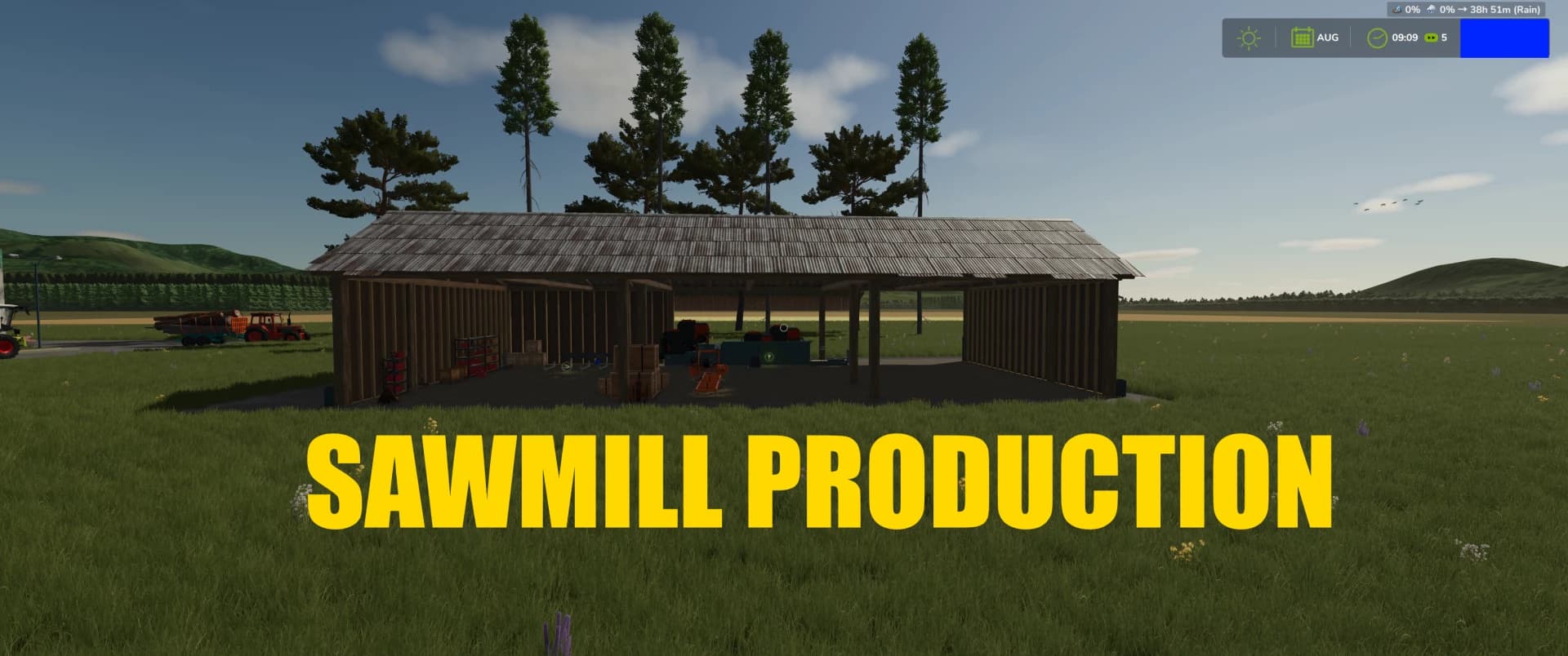 Animated Sawmill