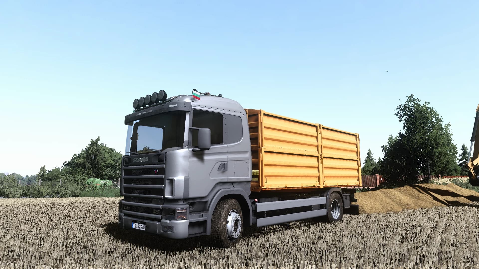 SCANIA 124 R GRAIN/OVERLOADER