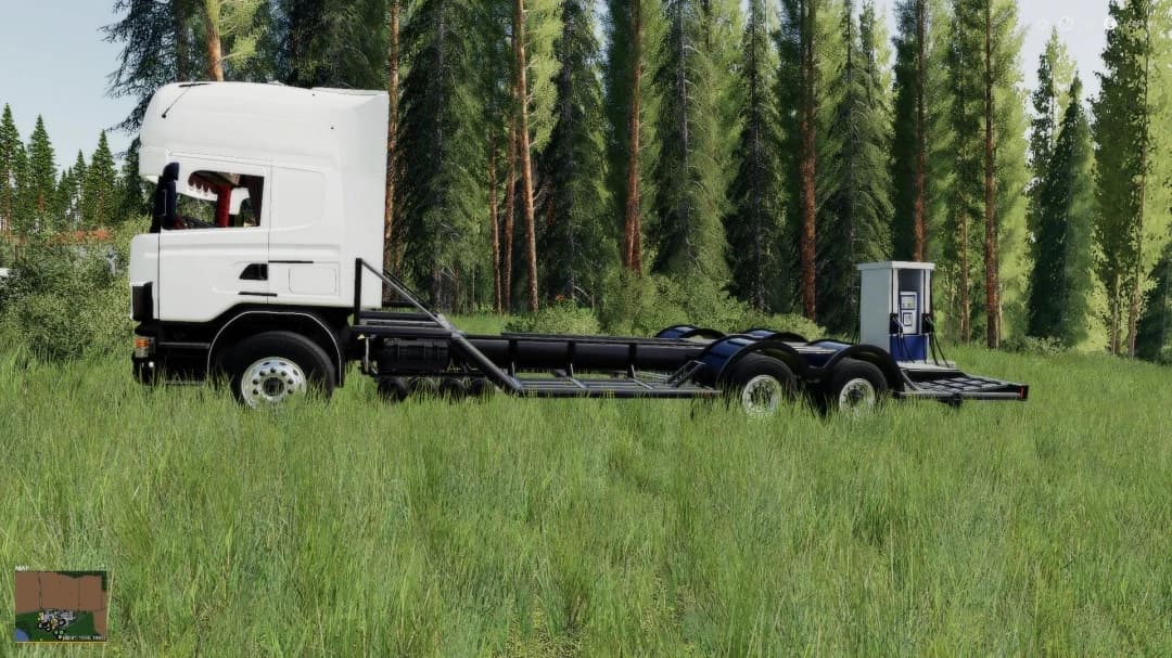 SCANIA FORESTRY MACHINE TRANSFER CAR