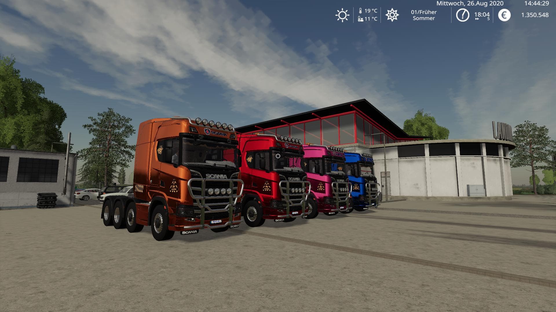 SCANIA HEAVY HAULER 8X4 MULTICOLOR UPDATE