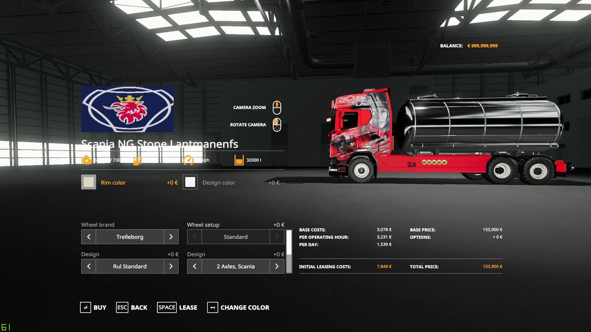 SCANIA LIQUID TRANSPORT