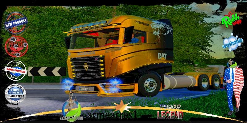 SCANIA R1000 CATERPILAR