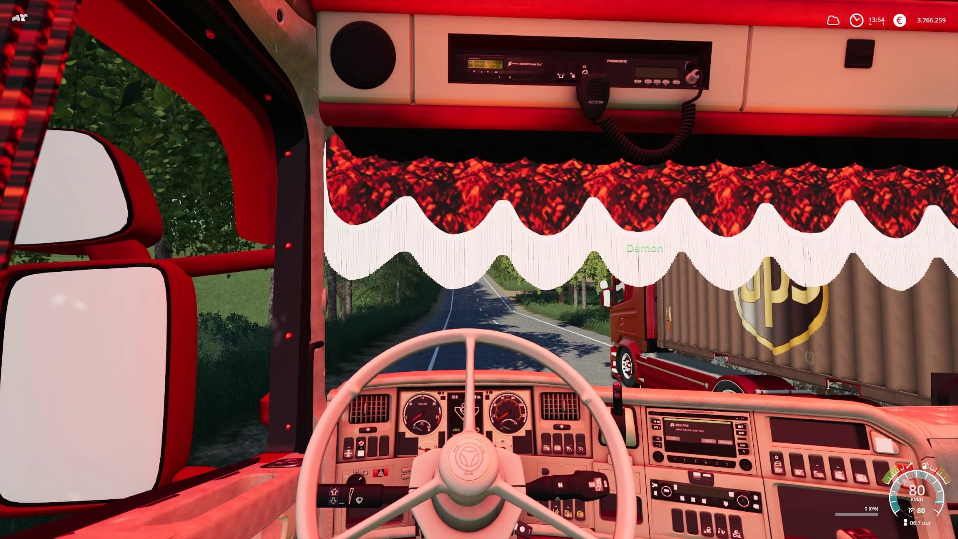 SCANIA R580 HOOKLIFT J.ROSEBOOM EDIT