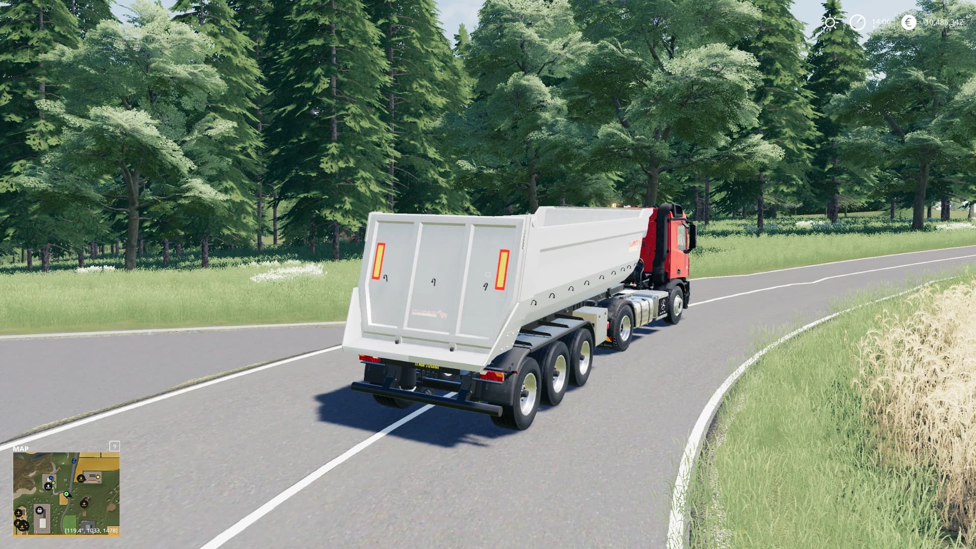 SCHMITZ CARGOBULL HALF TUBE SEMI TIPPER