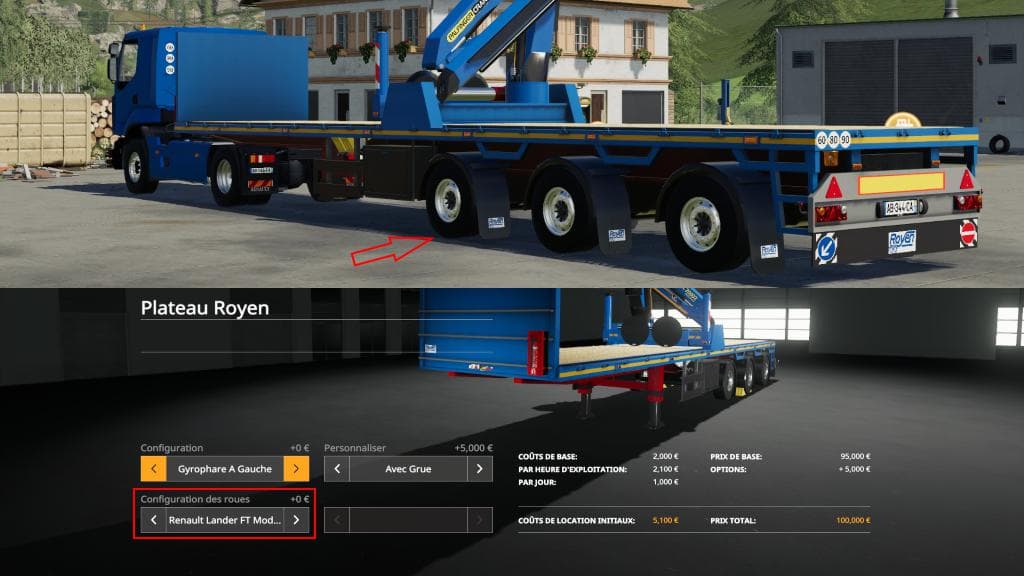 SEMI-PLATEAU ROYEN
