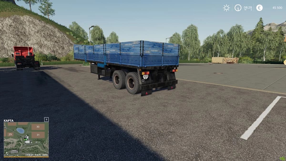 SEMI TRAILER ODAZ 9385
