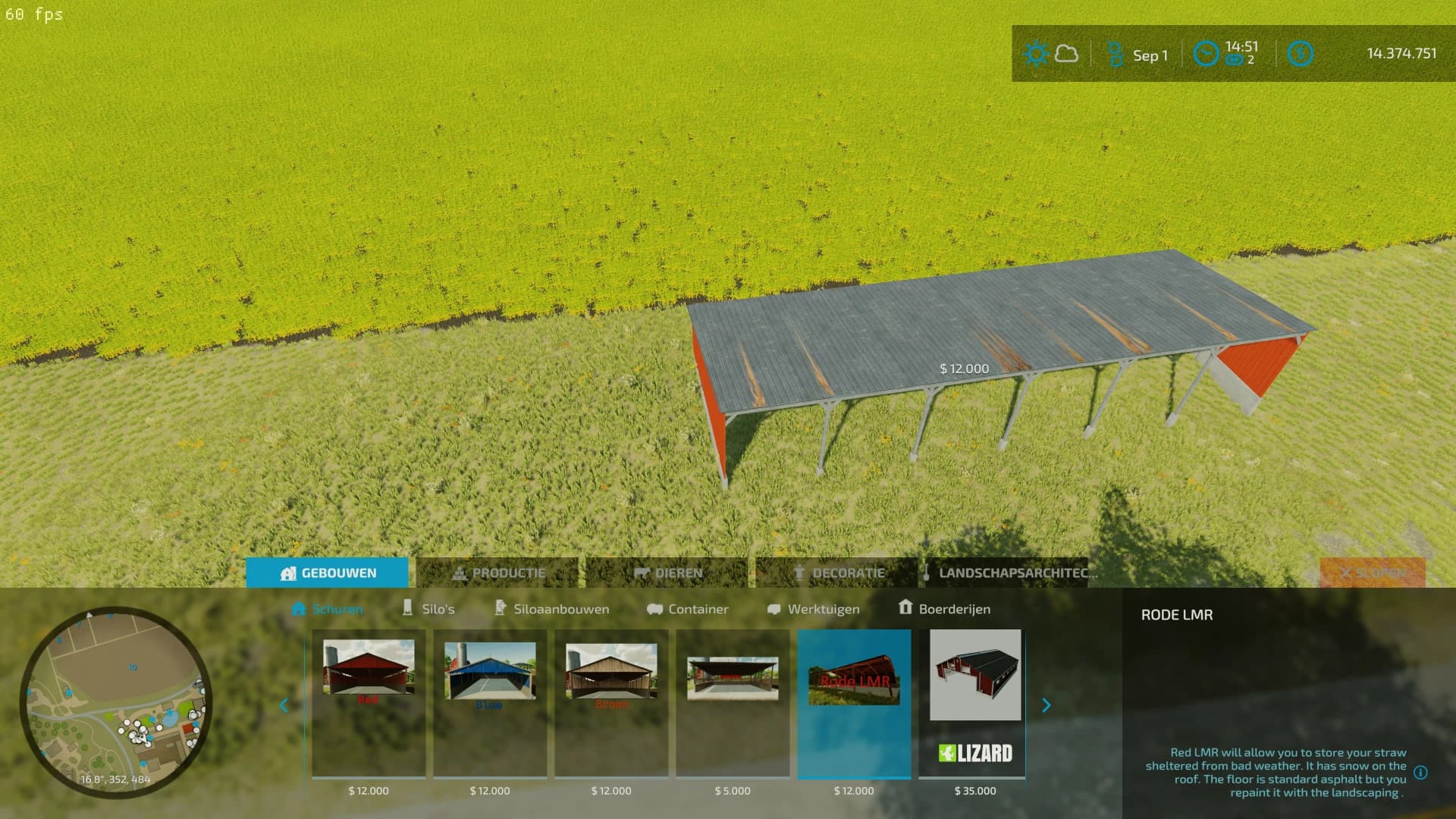 SHED FOR SMALL TRACTORS AND EQUIPMENT