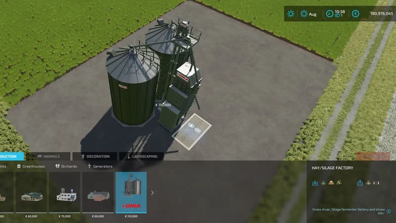 HAY/SILAGE FACTORY