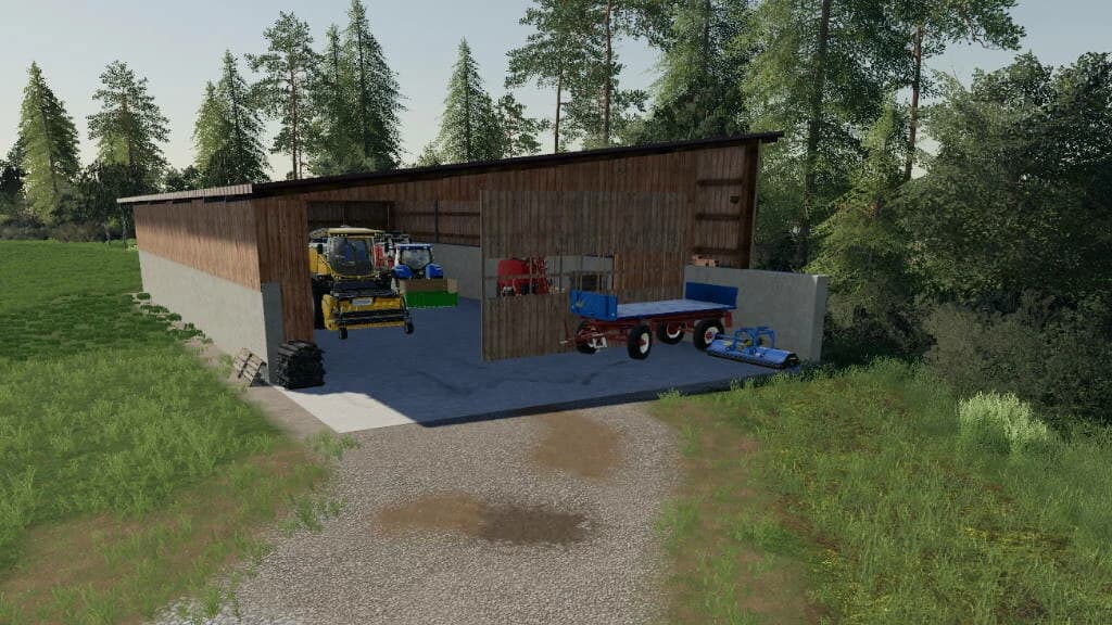 SILO HALL WITH ROOF