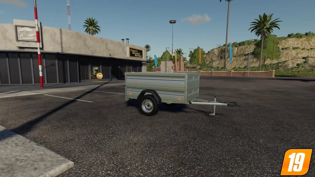 SMALL ANIMAL TRANSPORT TRAILER
