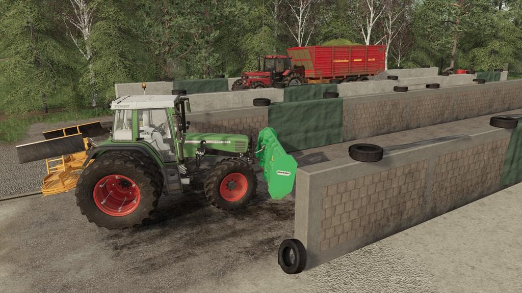 SMALL BUNKER SILO SET