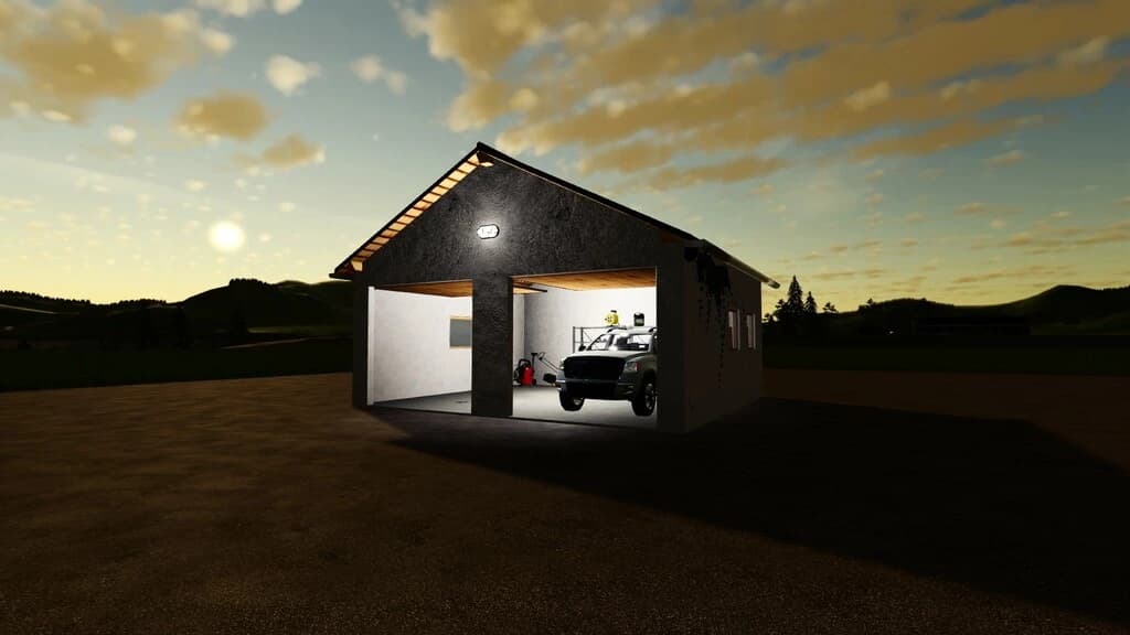 SMALL DOUBLE GARAGE