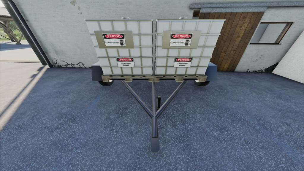 SMALL FUEL TRAILER