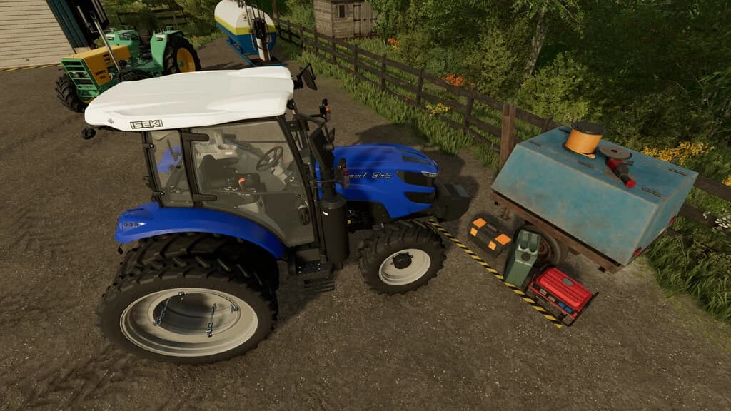 SMALL STATIONAL WORKSHOP TRAILER