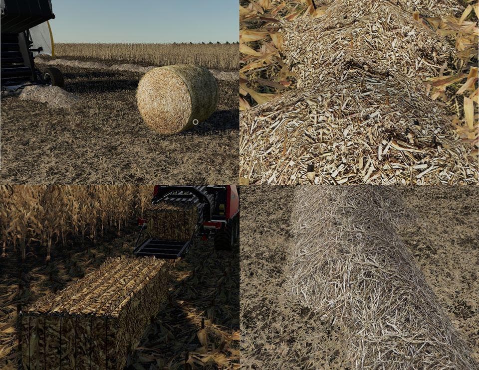 CORN & SOYBEAN STRAW BALES