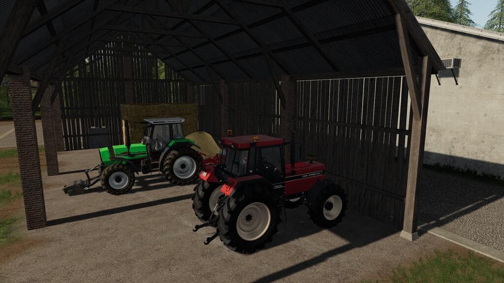 STRAW SHED