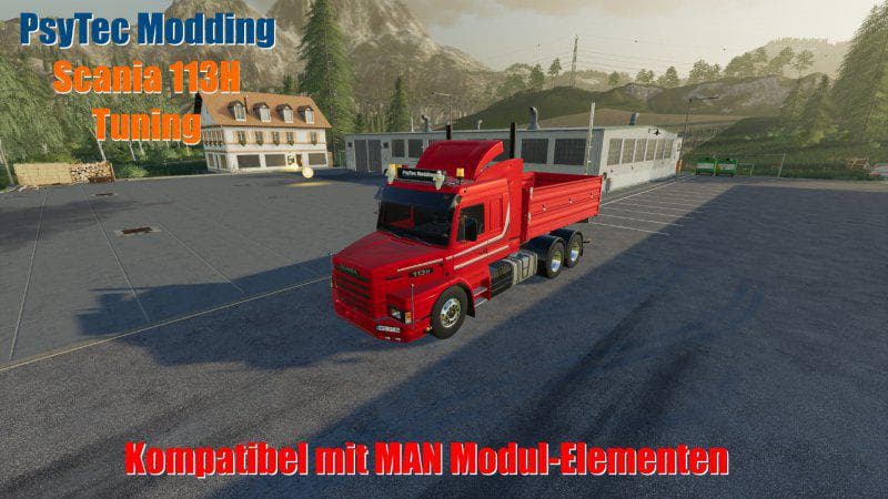 Scania 113H Tuning Fahrwerk